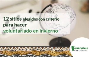 voluntariado en invierno