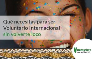 ser voluntario internacional